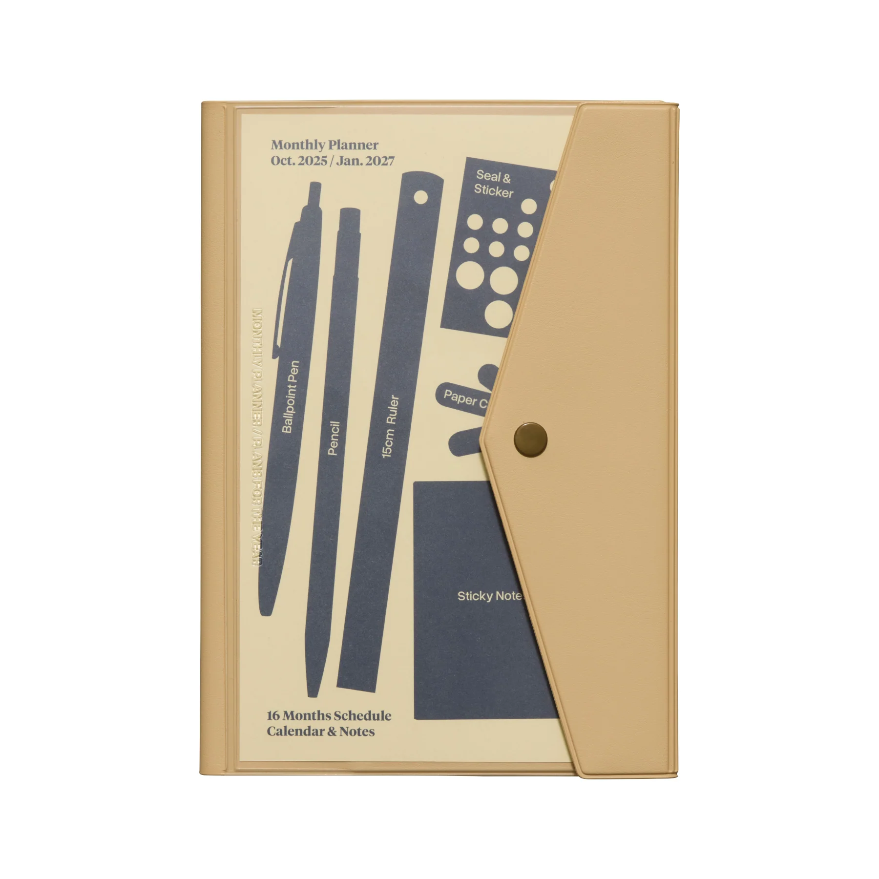 2026 Monthly Planner Fugen A5 - Image 3