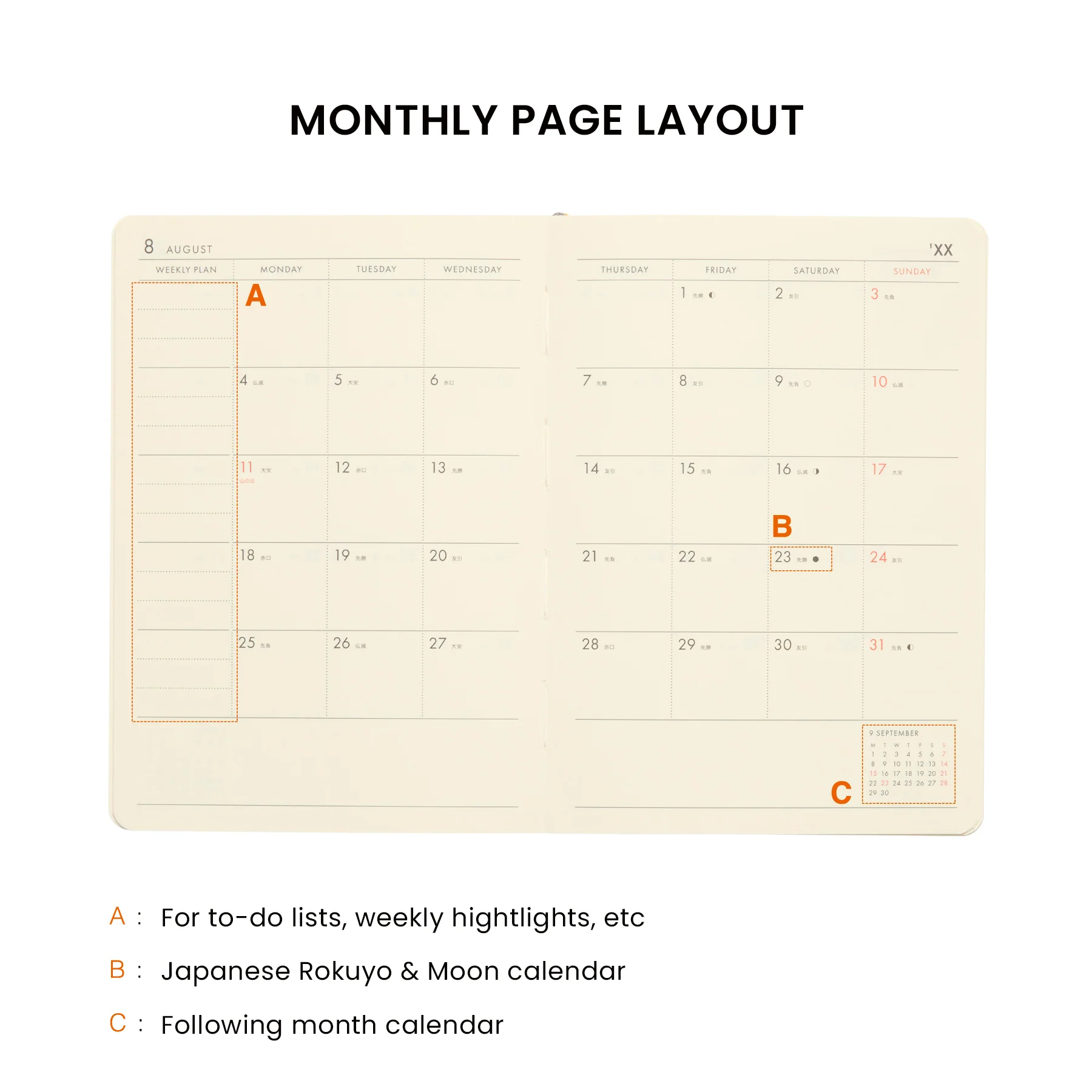2026 Weekly Planner Diary A6 - Image 13