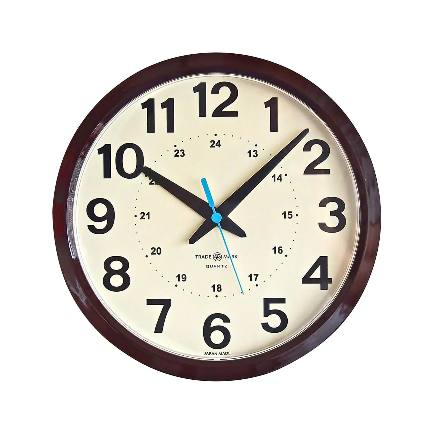 24 Hour Round Wall Clock - Image 4