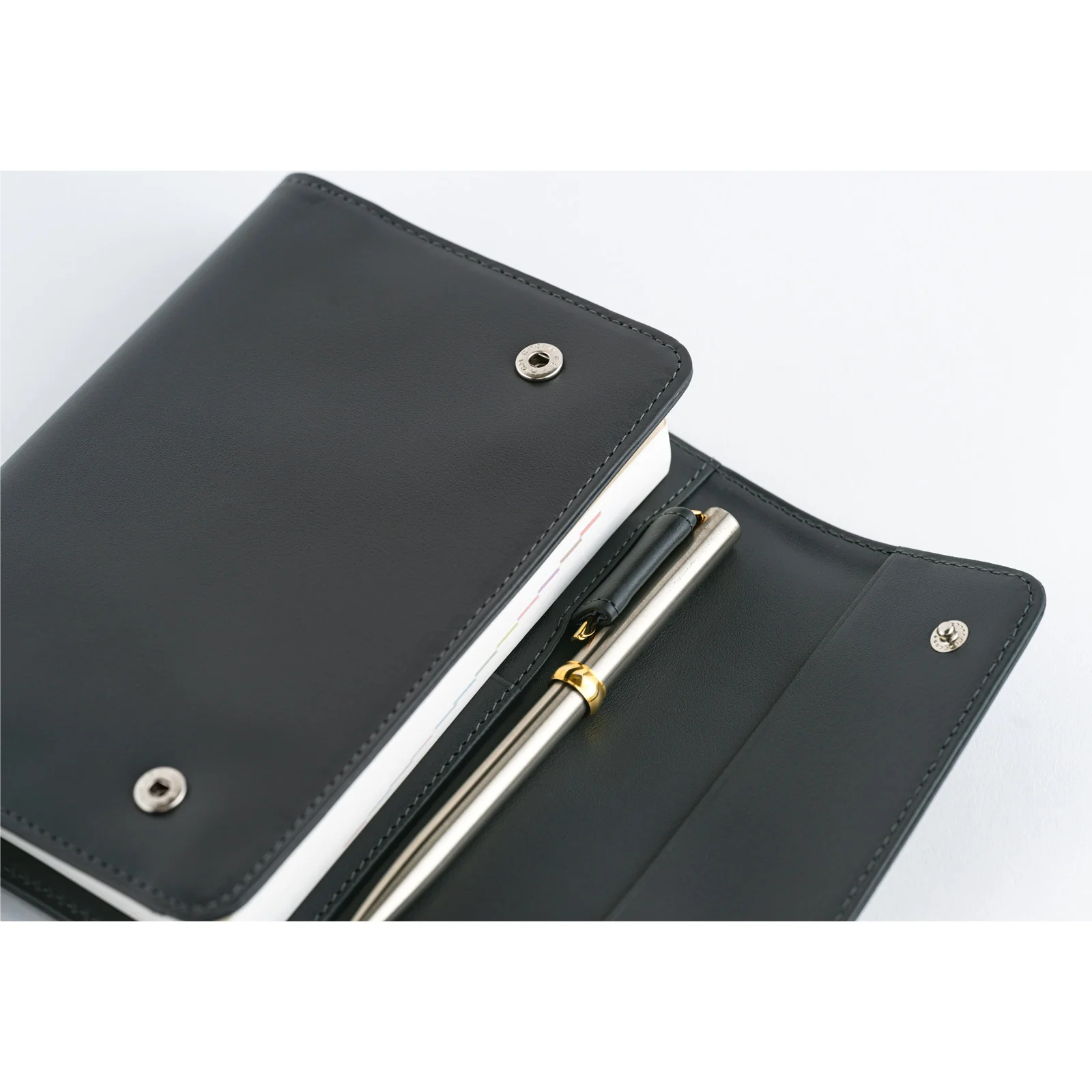 A6 Cover Leather/ Charcoal Gray - Image 8
