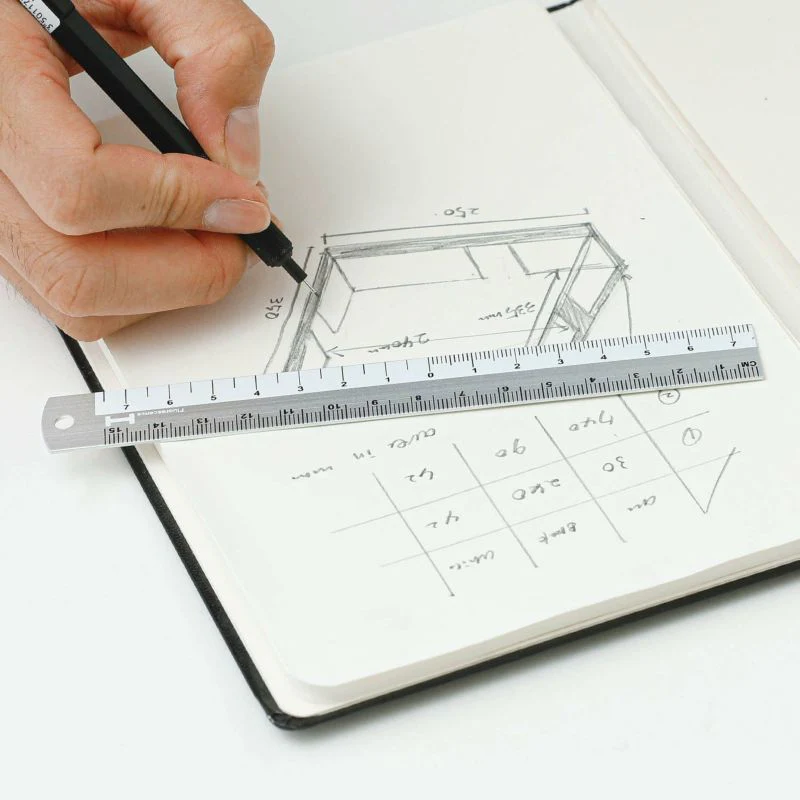 Aluminum Metric Ruler - Image 13