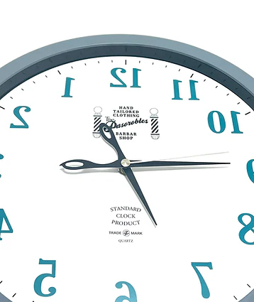 Barber Wall Clock - Image 2