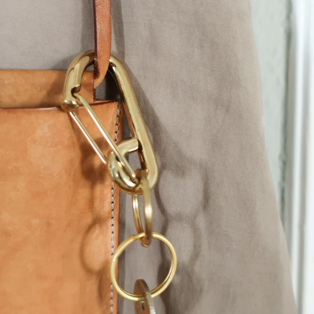 Brass Carabiner Key Chain - Image 5