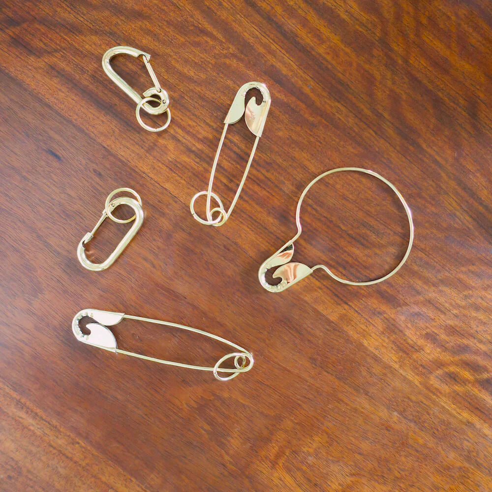 Brass Carabiner Key Chain - Image 6