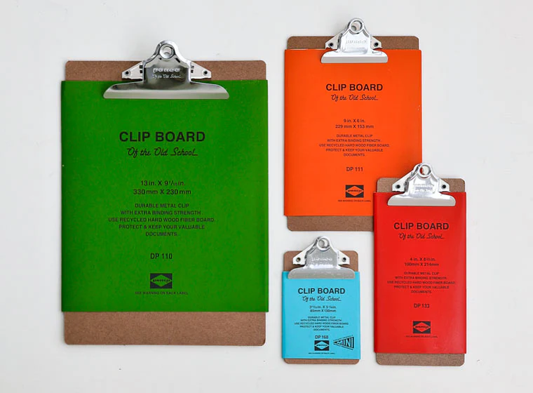 Old School Clipboard/ Mini/ Silver Clip - Image 5