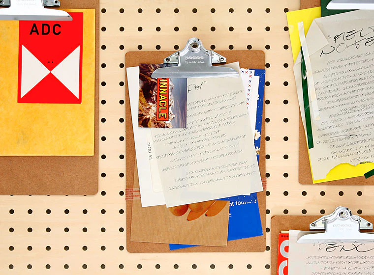 Old School Clipboard/ A5/ Gold Clip - Image 3