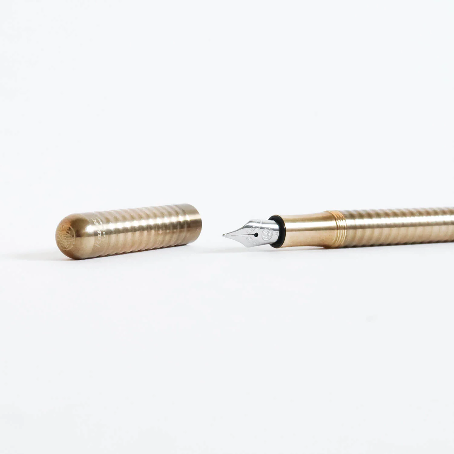 Kaweco Liliput Fountain Pen/ Brass Wave - Image 3