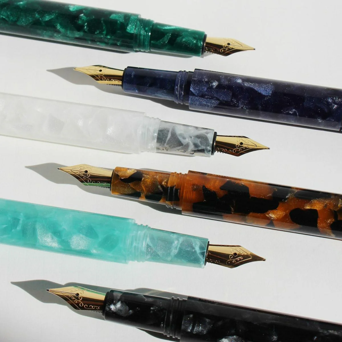 Marbled Fountain Pen - Image 10