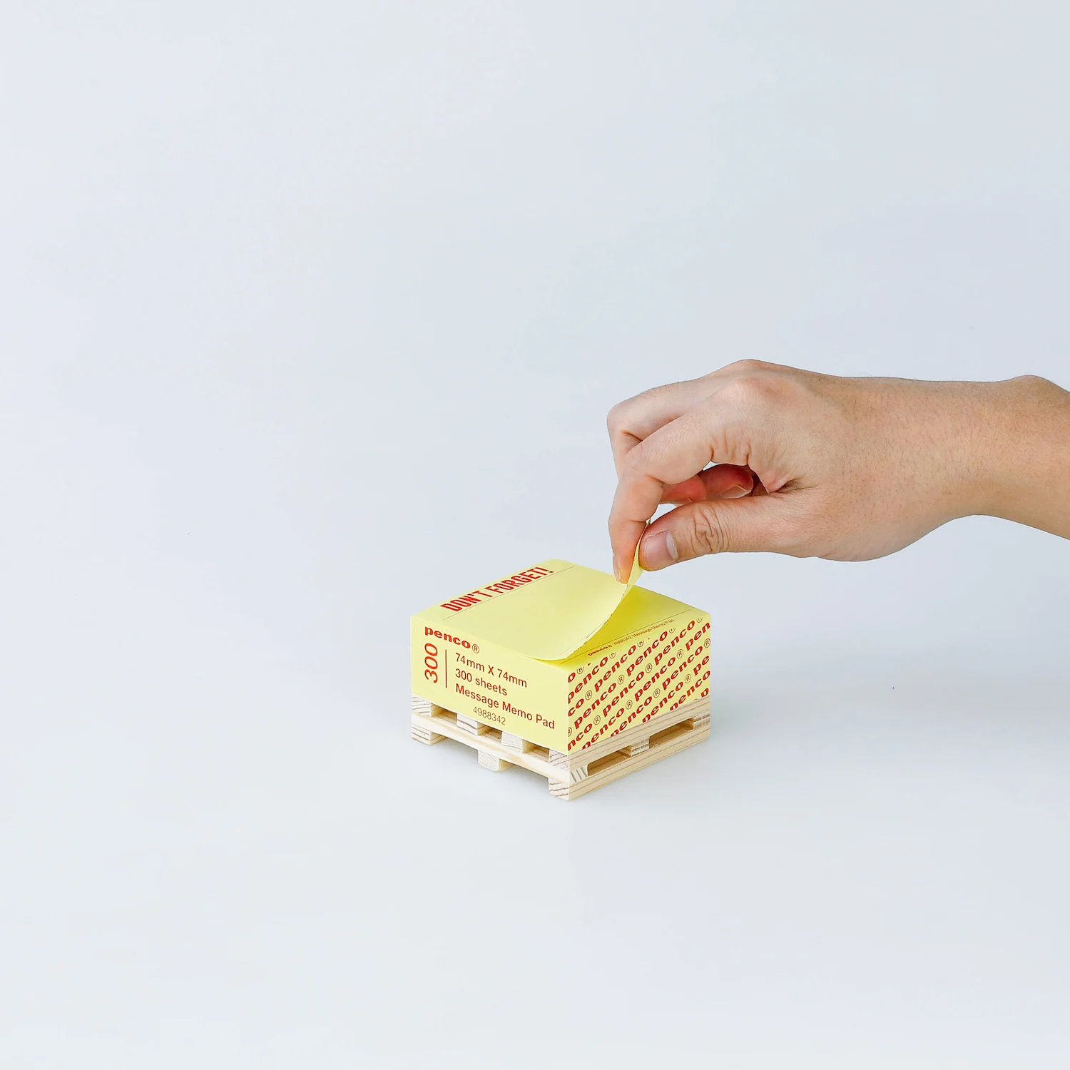 Memo Block on Pallet - Image 2