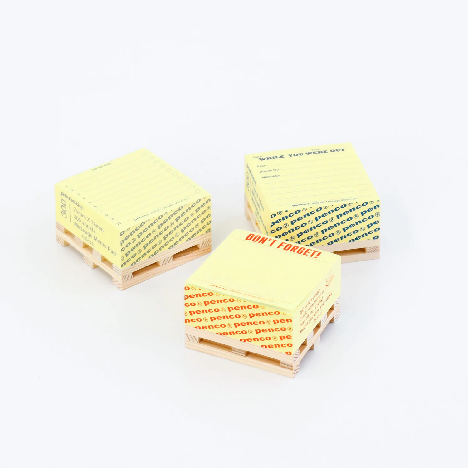 Memo Block on Pallet - Image 3