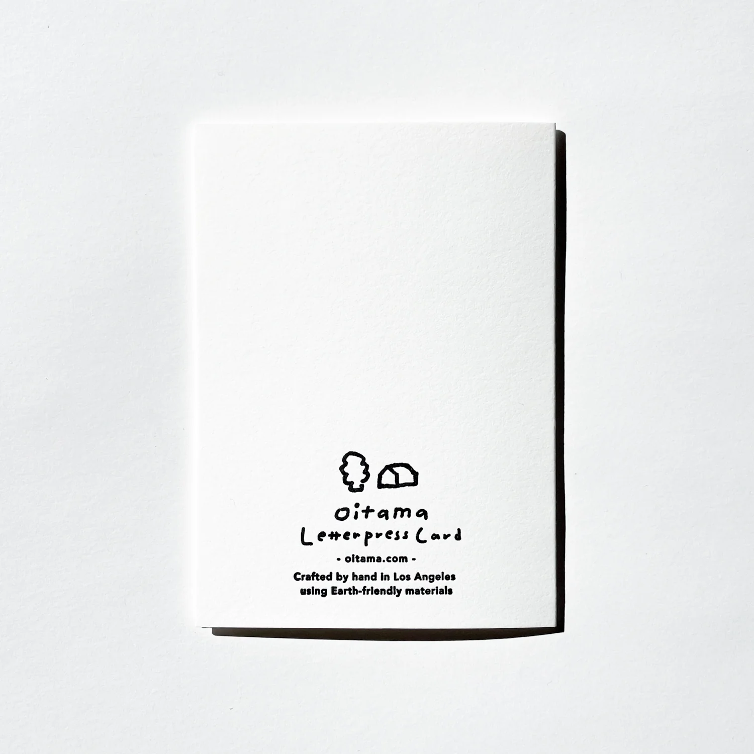 Letterpress Card/ LA Plants - Image 3