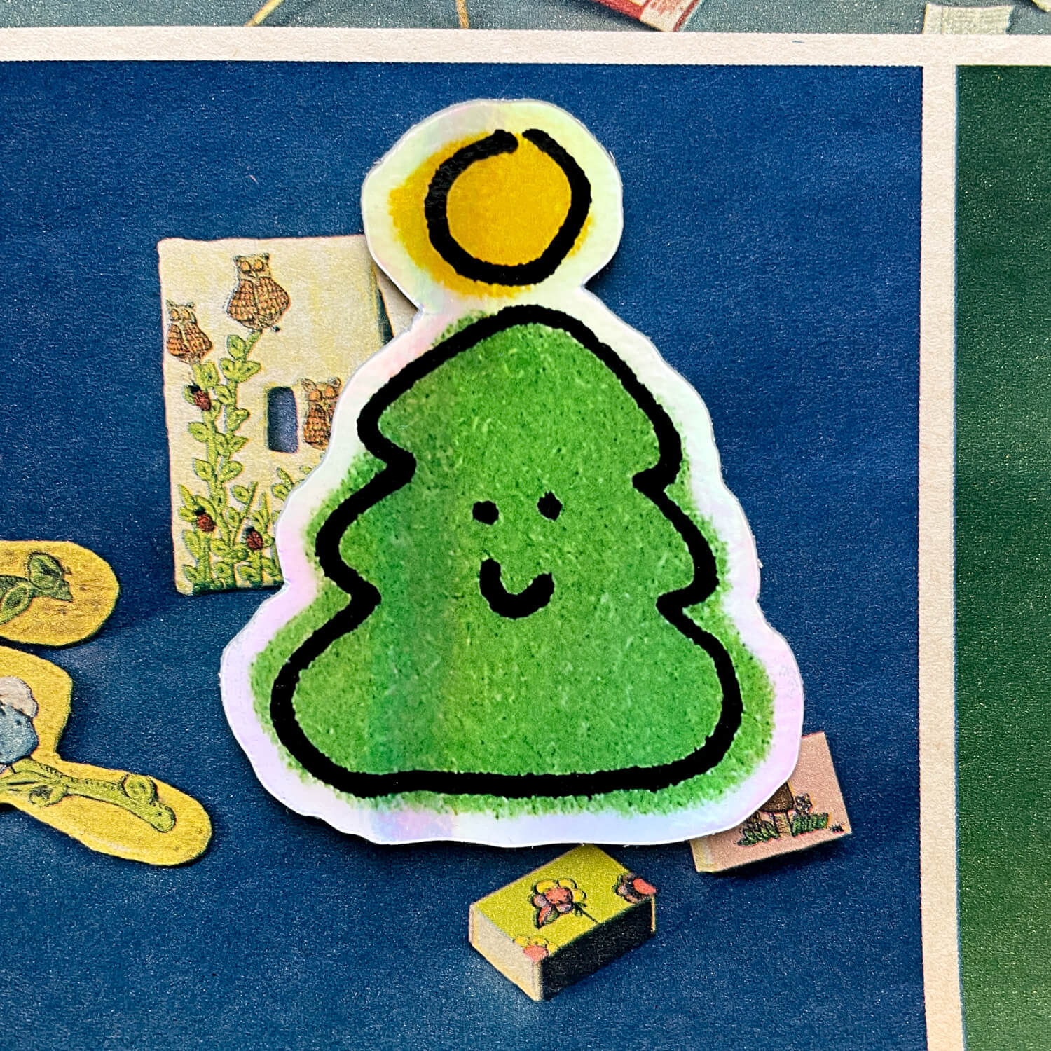 Sticker/ Lighted Tree