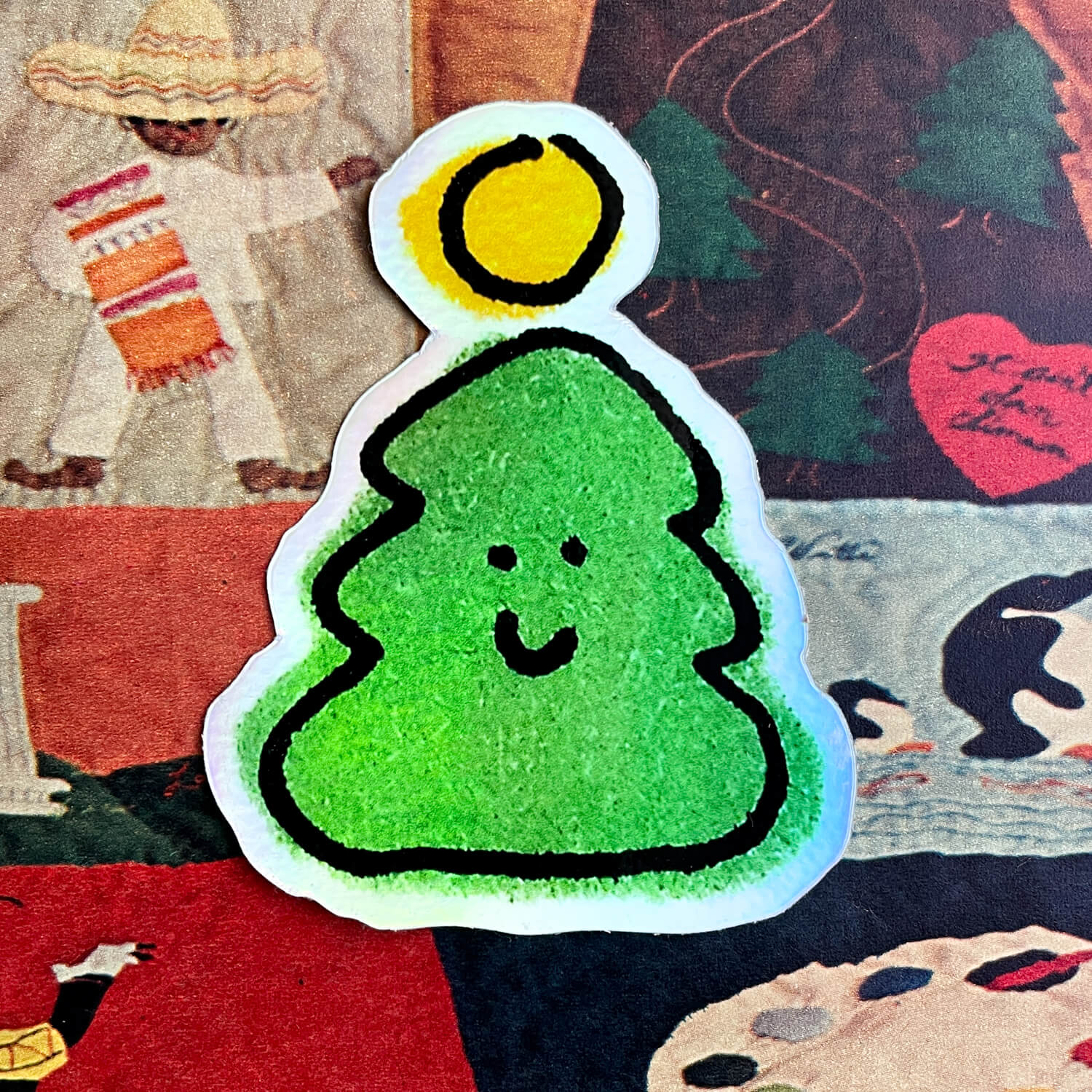Sticker/ Lighted Tree - Image 2