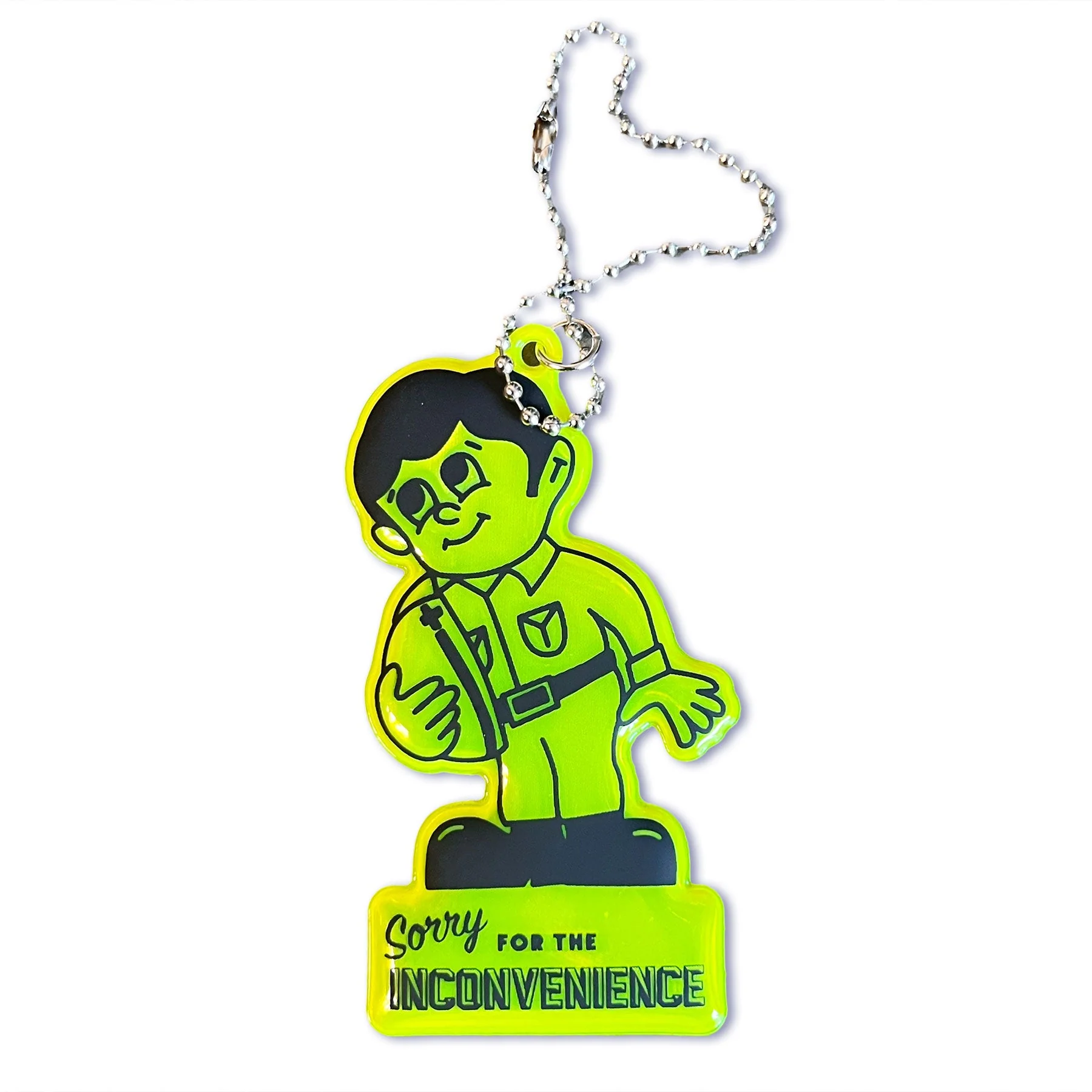 Reflective Keychain - Kanban Boy - Image 3