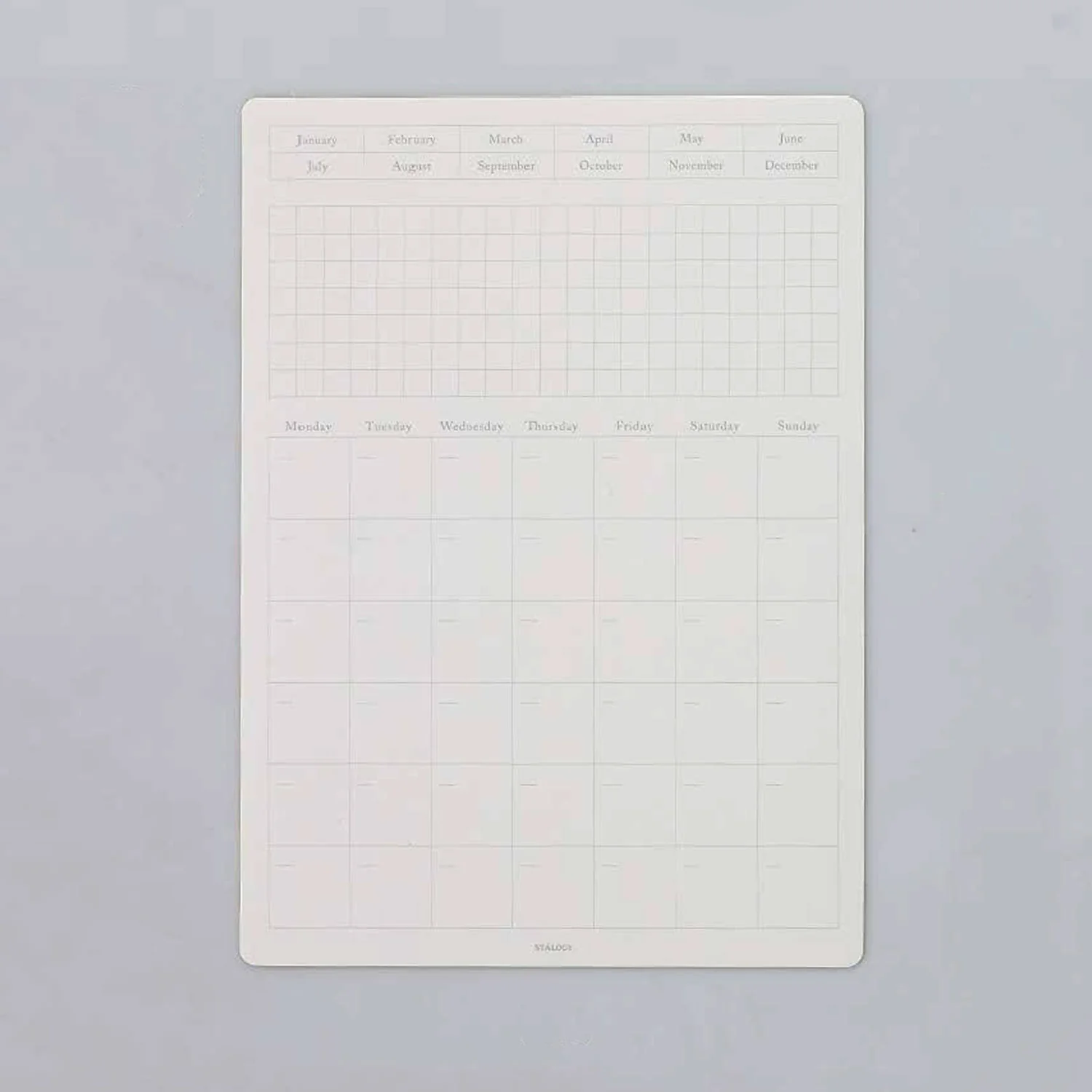 Removable Calendar Sticker M (STALOGY) - Image 5