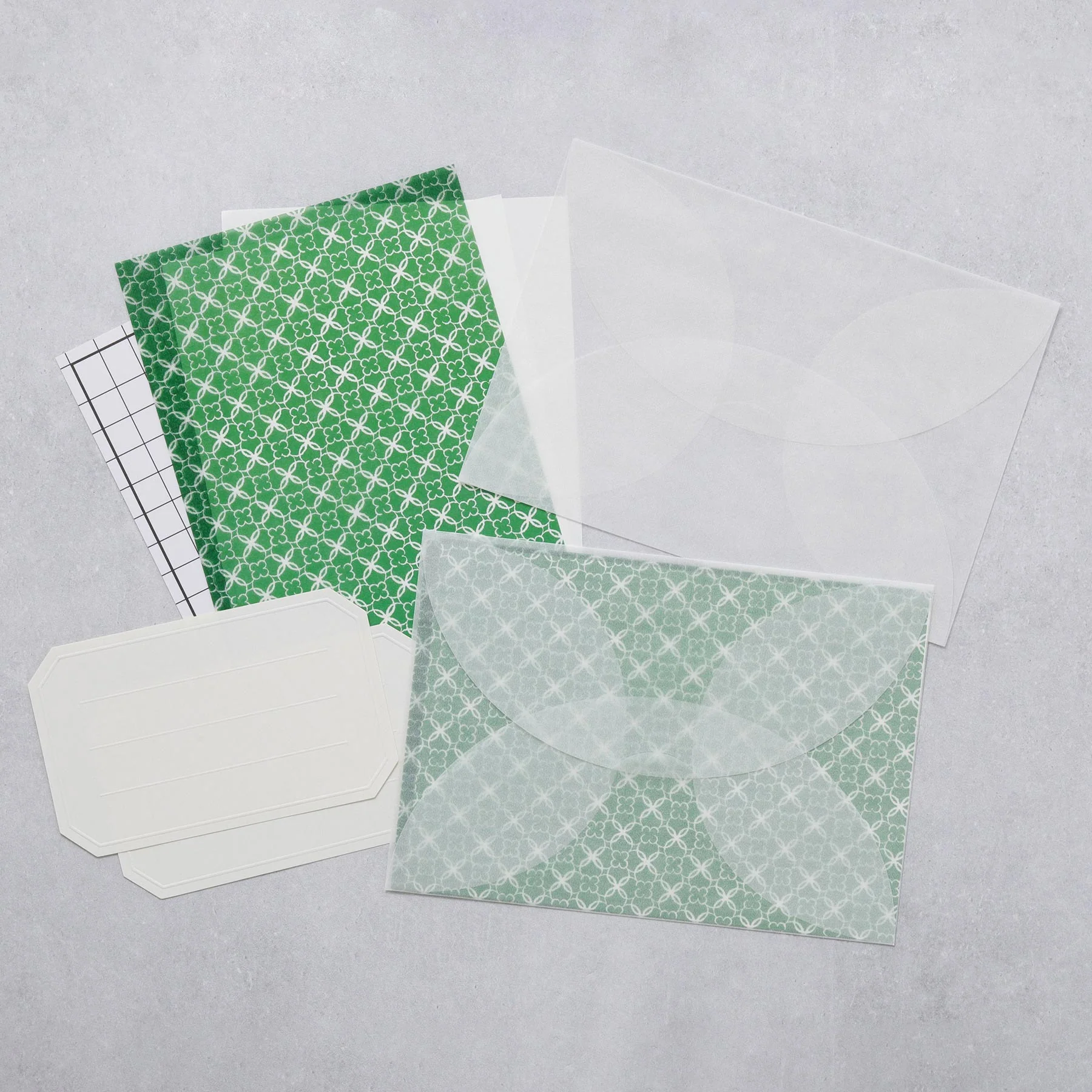 Sheer Glassine Letter Set - Image 8