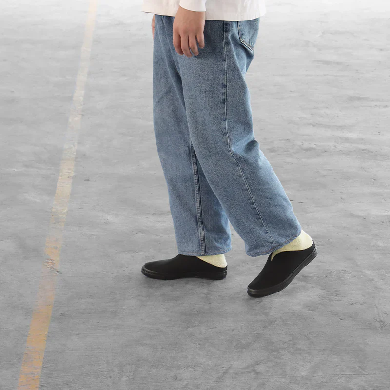 Slit Mule / Black Mono - Image 8