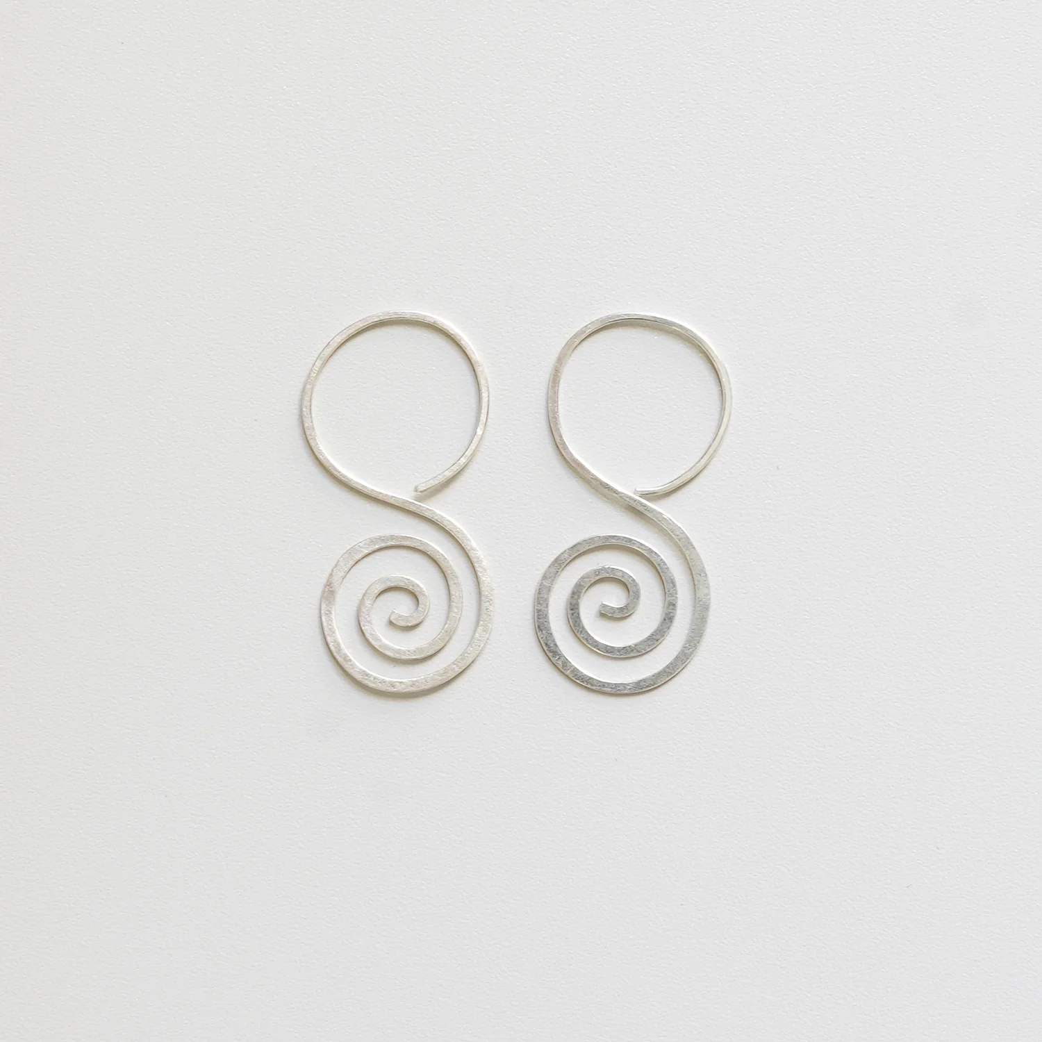 Spiral Drop Earrings - Image 3
