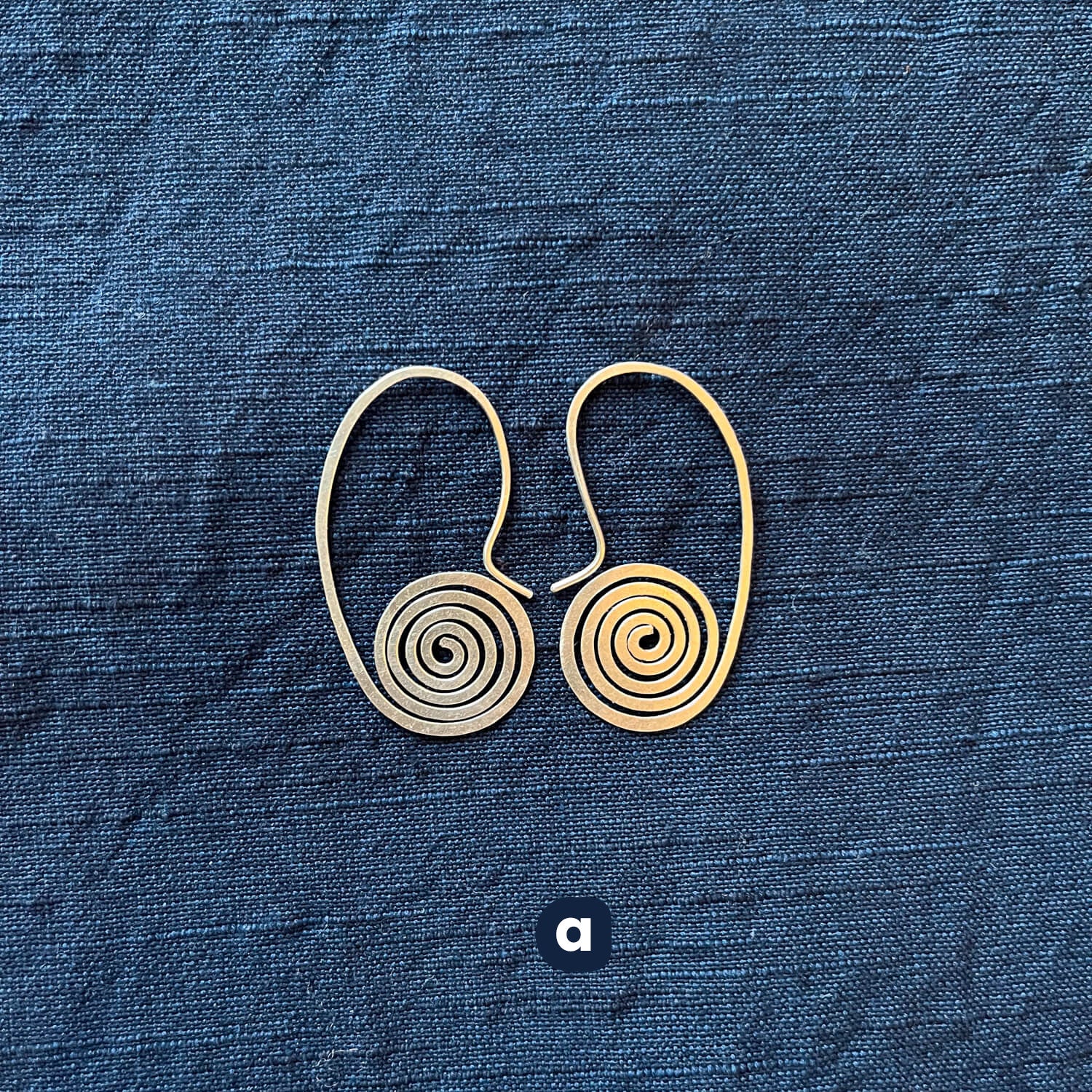 Spiral Drop Earrings - Image 4