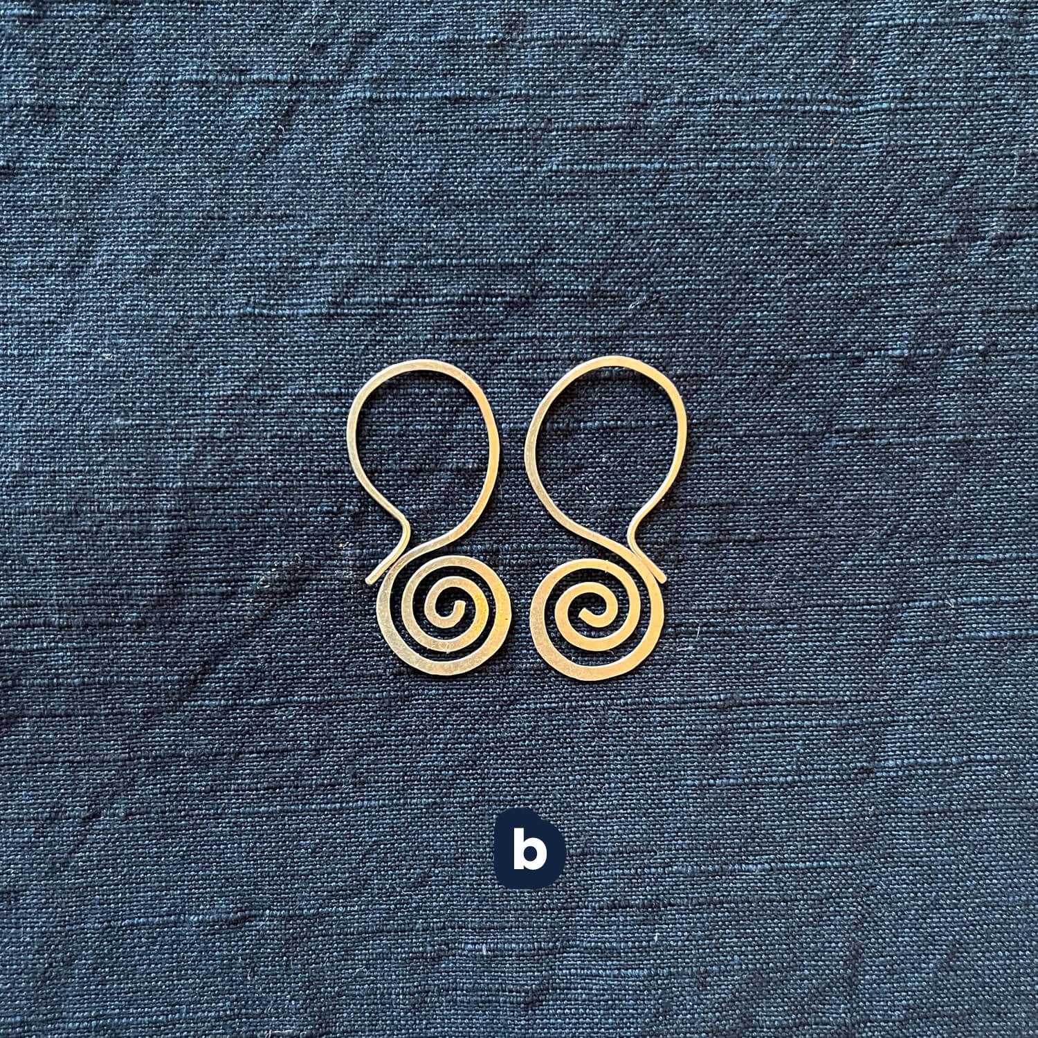 Spiral Drop Earrings - Image 5