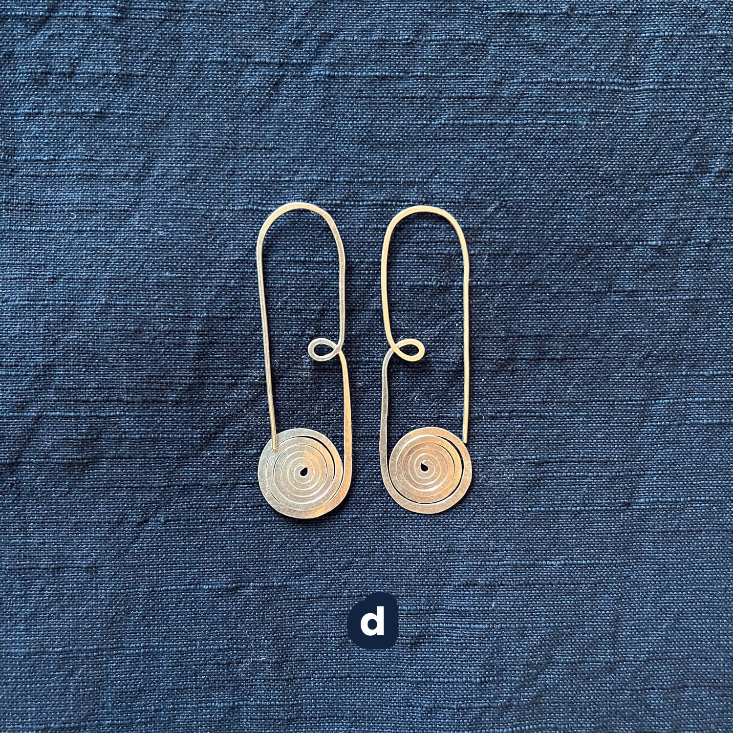 Spiral Drop Earrings - Image 7