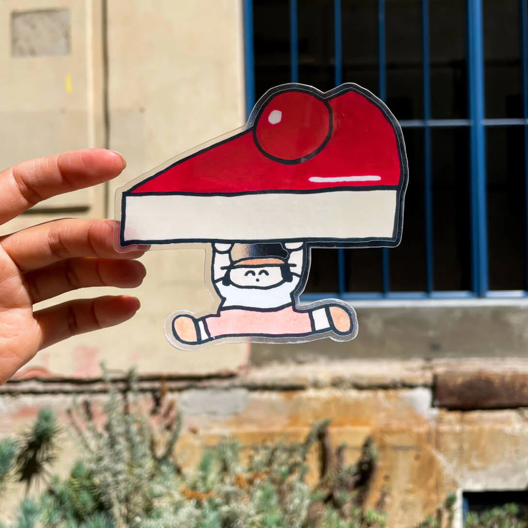 Sticker/ Cheesecake
