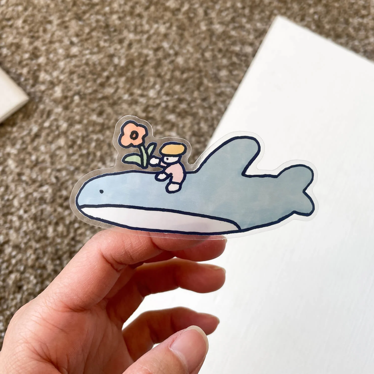 Sticker/ Mr. Shark - Image 2