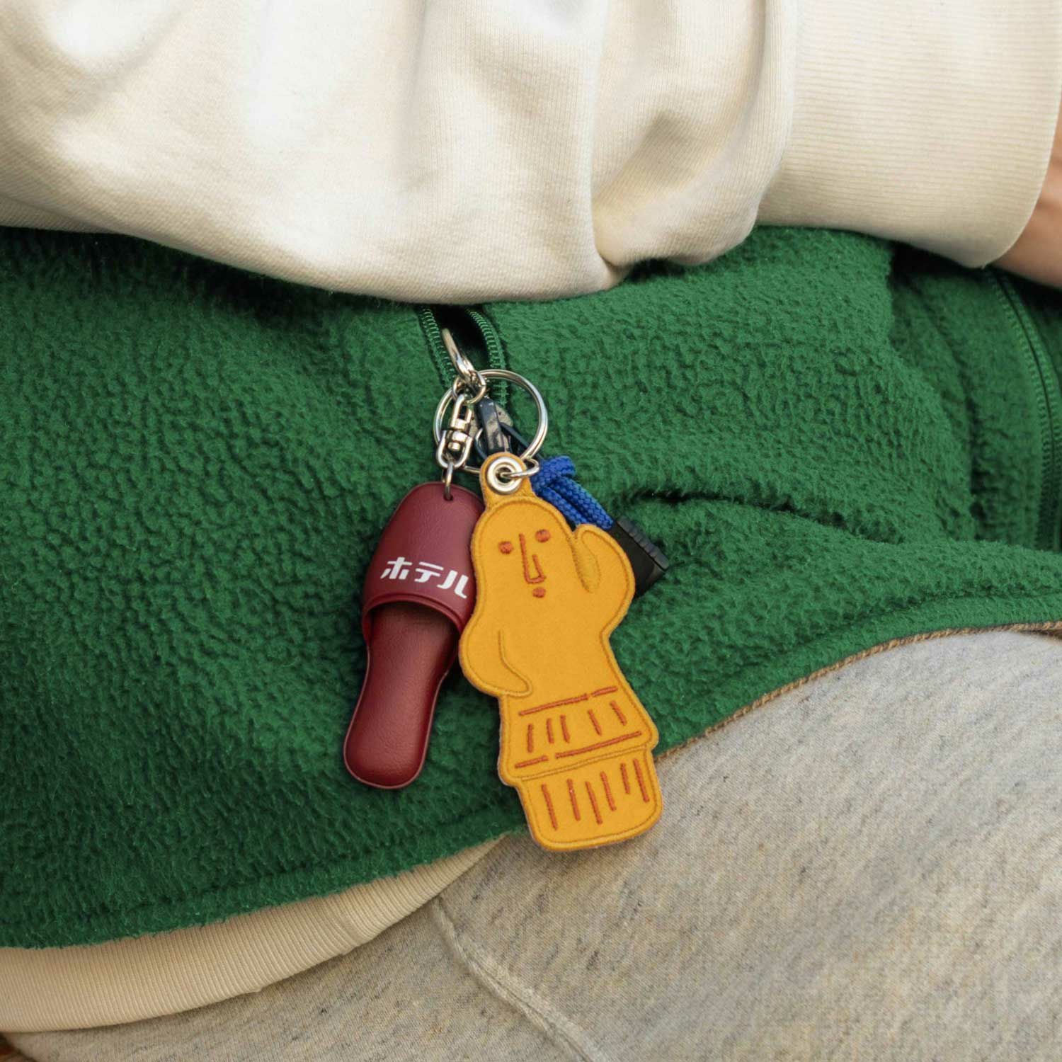 Stitch Work Key Chain / Japanese Motif - Image 11