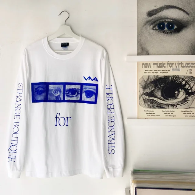 VIVA Strange Eyes Long-Sleeve T-Shirt - Image 4