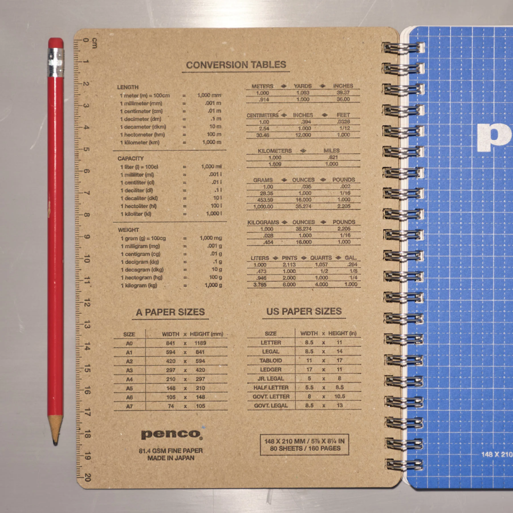 Wirebound Notebook A5 Ruled - Image 16
