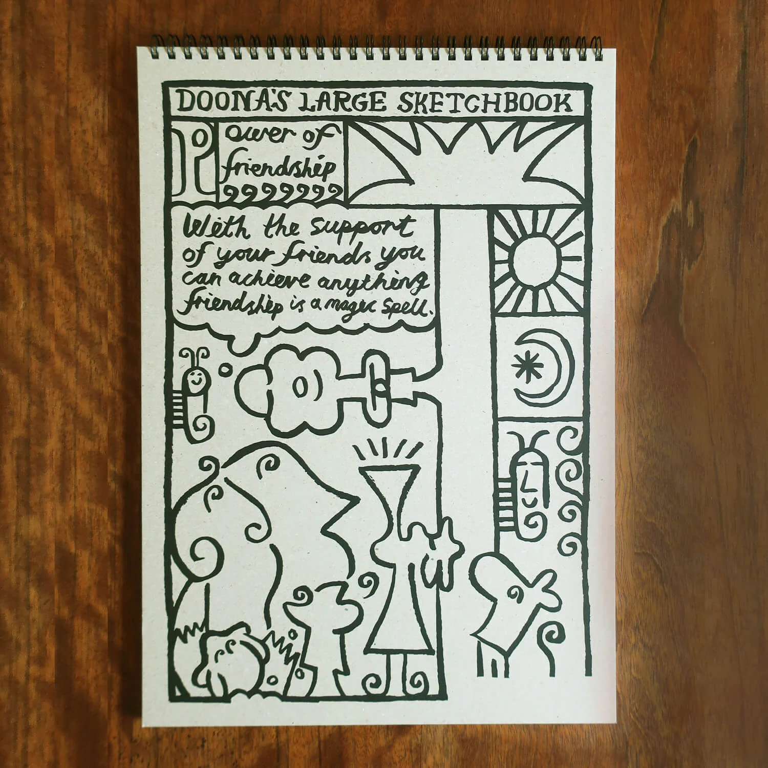 Woset Doona's Large Sketchbook - Image 5